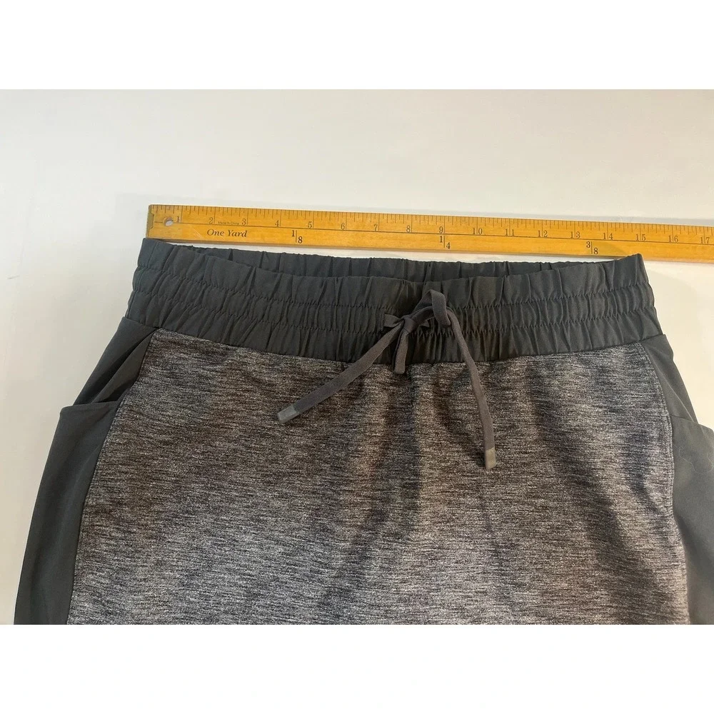 Athleta Womens Skort Small Black Side Panels S Athleisure Golf Tennis Gym Sporty